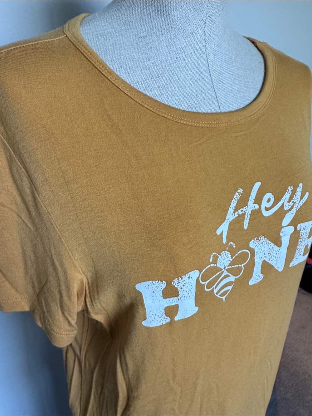 Twine & Stark from Buckle- Mustard Yellow Tee - Soft Knit - Picture 3 of 7